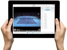 Tennis Analytics on an iPad