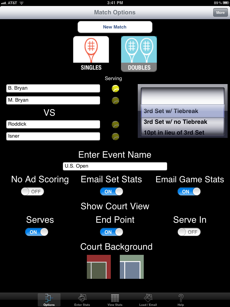 My Tennis Stats 1